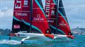 Emirates Team New Zealand sail their AC40 in Auckland - April 2026 &copy; James Somerset / Emirates Team New Zealand