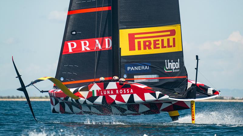 Luna Rossa Prada Pirelli - LEQ12 - Day 50 - April 18 2023 - Cagliari - photo © Ivo Rovira / America's Cup