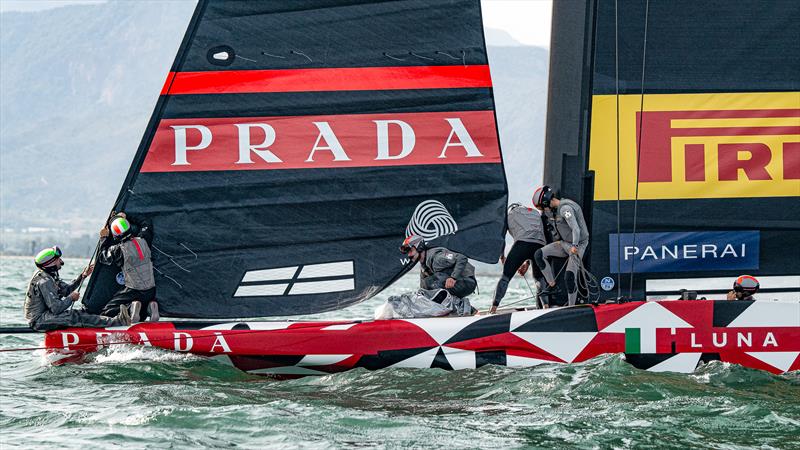 Luna Rossa - LEQ 12 - Day 93 - Cagliari - October 22, 2023 - photo © Ivo Rovira / America's Cup