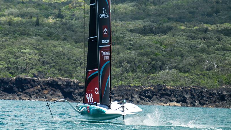 Emirates Team New Zealand - AC40 - Day 32 - Auckland - November 10, 2023 photo copyright Sam Thom/America's Cup taken at Royal New Zealand Yacht Squadron and featuring the AC40 class