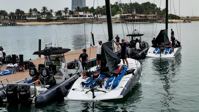 Alinghi Red Bull Racing -  AC40 - Day 60 - Jeddah - November 10, 2023 photo copyright Alex Carabi / America's Cup taken at  and featuring the AC40 class