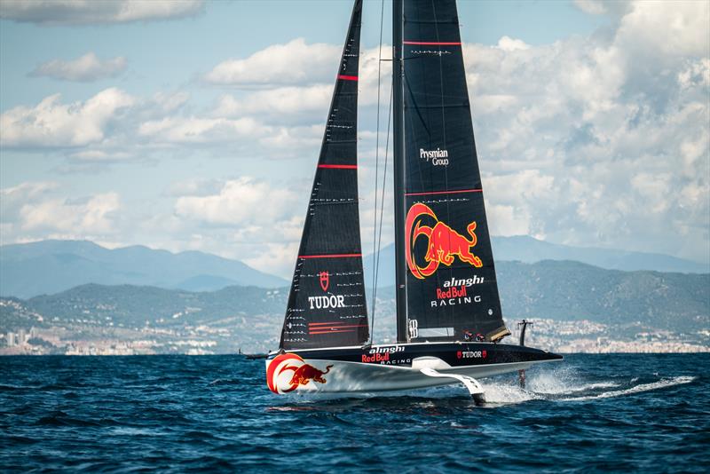 Alinghi  Red Bull Racing - AC40 - April 2024 - photo © Alex Carabi / America's Cup
