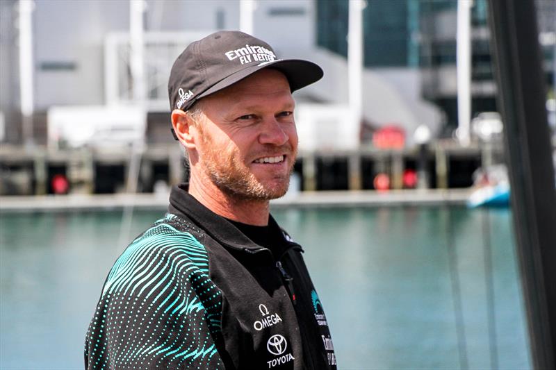 Emirates Team New Zealand - first sail - AC40 - October 17, 2025 - photo © Richard Gladwell - Sail-World.com/nz