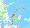 Recon Unit GPS track - Emirates Team NZ - April 17, 2026 &copy; ETNZ Recon Unit