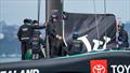 There have been ongoing issues with hoisting the mainsail - Emirates Team NZ - Day 20 -  August 12 2026 - Auckland, NZ &copy; Sam Thom/America's Cup