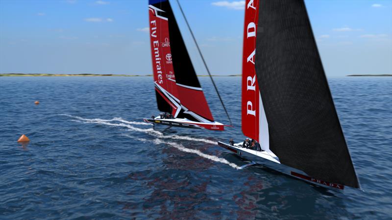 The America's Cup AC75 boat concept revealed - photo © Emirates Team New Zealand