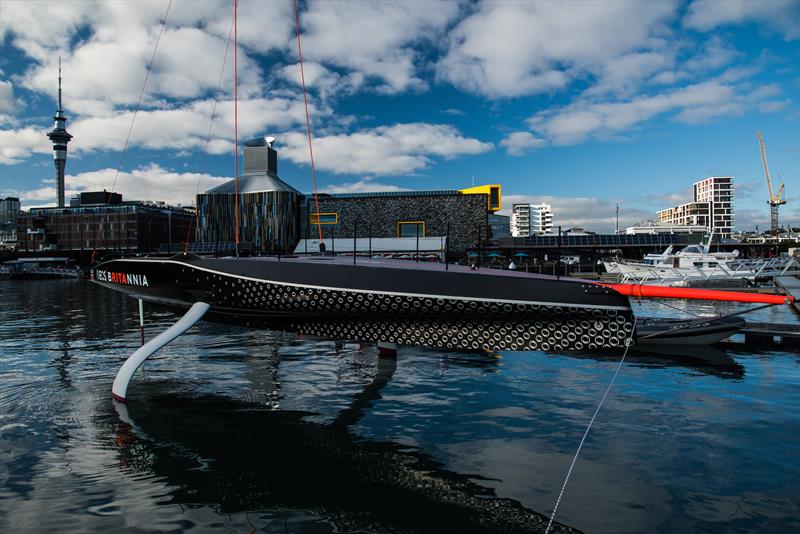 INEOS TEAM UK christen 'Britannia' - photo © Harry KH / INEOS TEAM UK