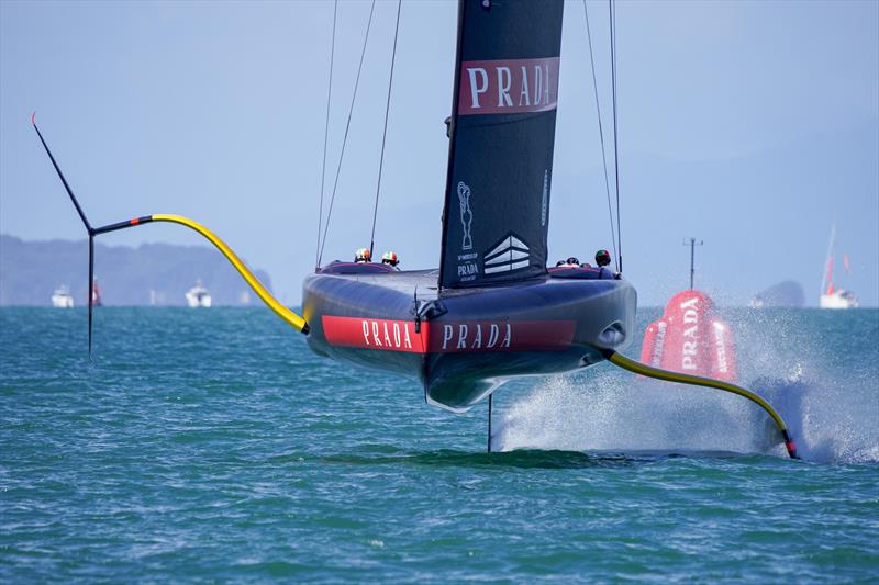 PRADA Cup Final day 1 - Luna Rossa Prada Pirelli photo copyright COR36 / Studio Borlenghi taken at  and featuring the AC75 class