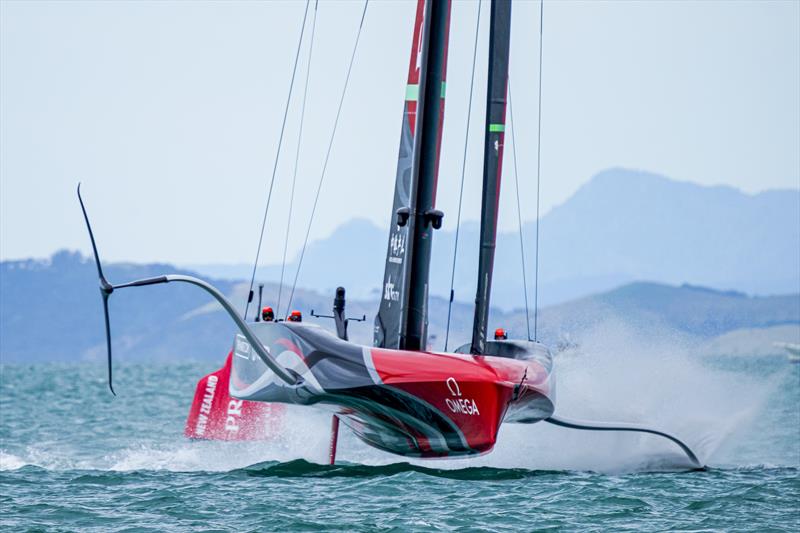 America's Cup match day 1 - Emirates Team New Zealand - photo © ACE / Studio Borlenghi