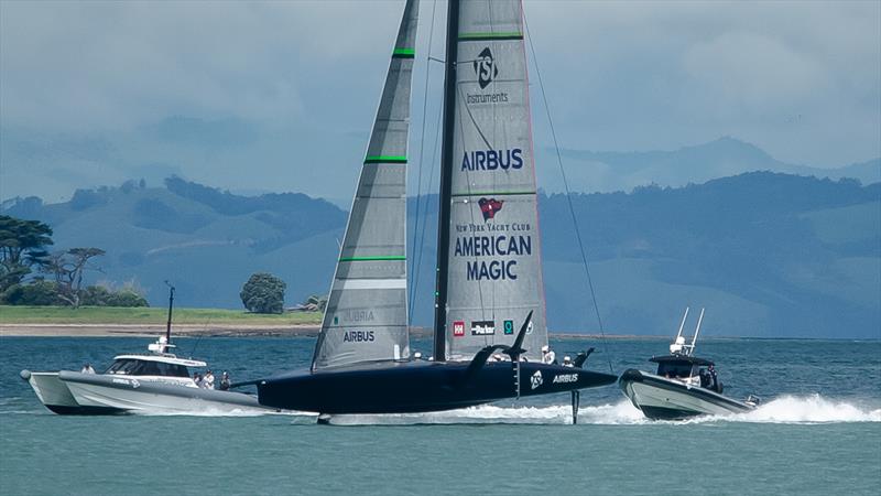 Patriot - American Magic - Waitemata Harbour - November 6, 2020 - 36th America's Cup - photo © Richard Gladwell / Sail-World.com