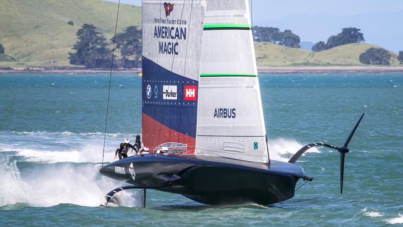 American Magic - Waitemata Harbour - November 17, 2020 - 36th America's Cup photo copyright Richard Gladwell / Sail-World.com taken at New York Yacht Club and featuring the AC75 class