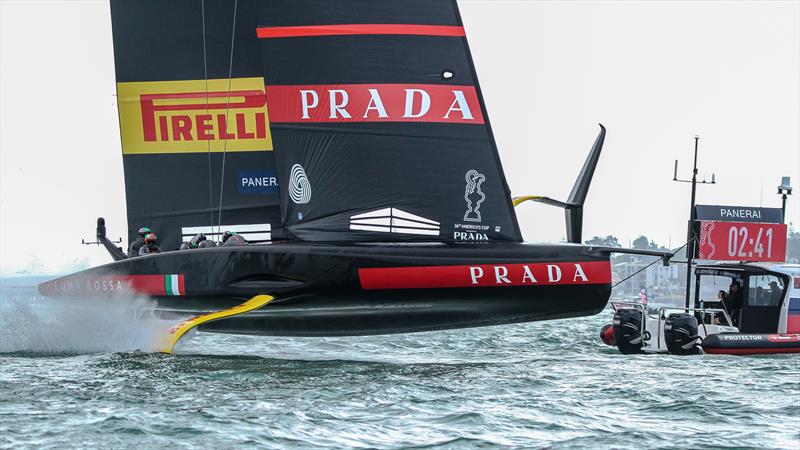 Luna Rossa Prada Pirelli - December 18, 2020 - Day 2 ACWS - Waitemata Harbour - Auckland - 36th America's Cup - photo © Richard Gladwell - Sail-World.com / nz