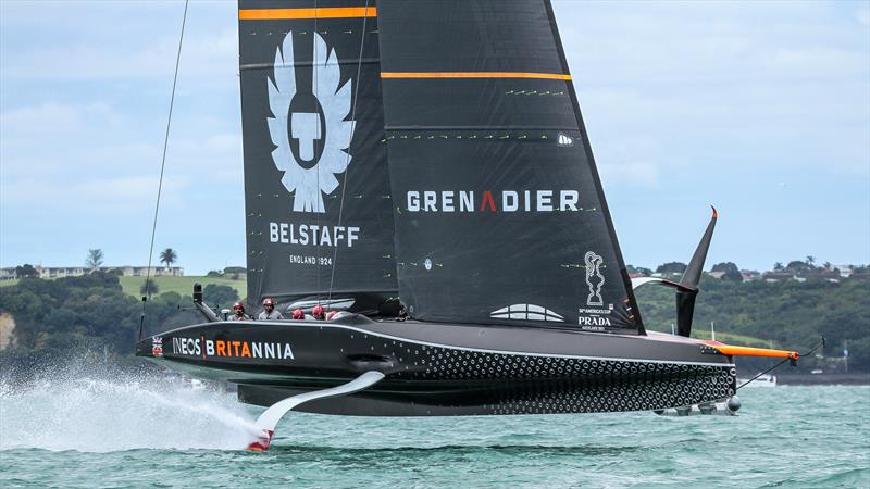 INEOS Team UK - Waitemata Harbour - Day 2 - Prada Cup - January 16, 2020 - 36th America's Cup - photo © Richard Gladwell / Sail-World.com