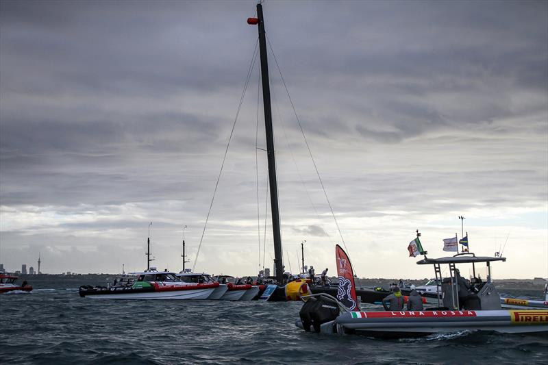 American Magic - Patriot - Hauraki Gulf - January 17, 2021 - Prada Cup - 36th America's Cup photo copyright Richard Gladwell / Sail-World.com taken at Royal New Zealand Yacht Squadron and featuring the AC75 class