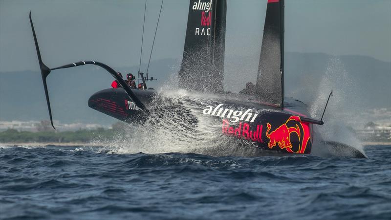 Alinghi Red Bull Racing -  AC75 - November 14, 2022 - Barcelona photo copyright Alex Carabi / America's Cup taken at Société Nautique de Genève and featuring the AC75 class