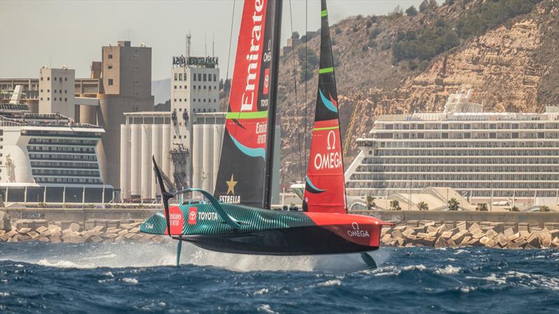 Emirates Team New Zealand - AC75  - Day 25 - July 25, 2023 - Barcelona - photo © Job Vermeulen / America's Cup