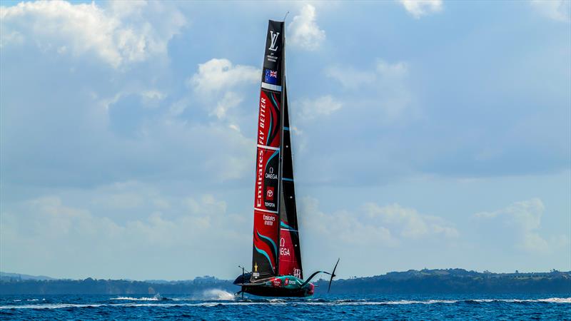 Emirates Team New Zealand- AC75 - Day 8 - April 23, 2024 - Auckland - photo © Sam Thom/America's Cup