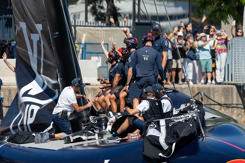 Alinghi Red Bull Racing - Day 1 - Semi-Finals - Louis Vuitton Cup - Day 10 - September 14, 2024 - Barcelona - photo © Ian Roman / America's Cup