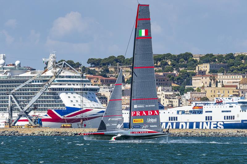  Luna Rossa (ITA)  - Day 15 -  August 7, 2026 - Cagliari, Sardinia photo copyright Ivo Rovira taken at Circolo della Vela Sicilia and featuring the AC75 class