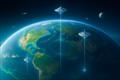 Earth, now a protected natural reserve — cradle of humanity and anchor of the space elevators © Pierre-Jean Cottalorda