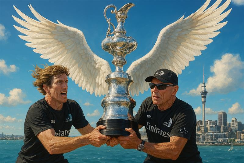Is the Cup leaving Auckland? photo copyright Richard Gladwell - AI taken at Takapuna Boating Club and featuring the ACC class
