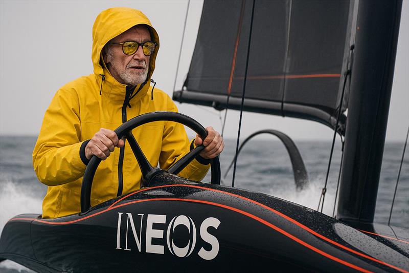 INEOS Britannia boss, Jim Ratcliffe won't be in the 2027 America's Cup photo copyright Richard Gladwell - AI taken at Takapuna Boating Club and featuring the ACC class