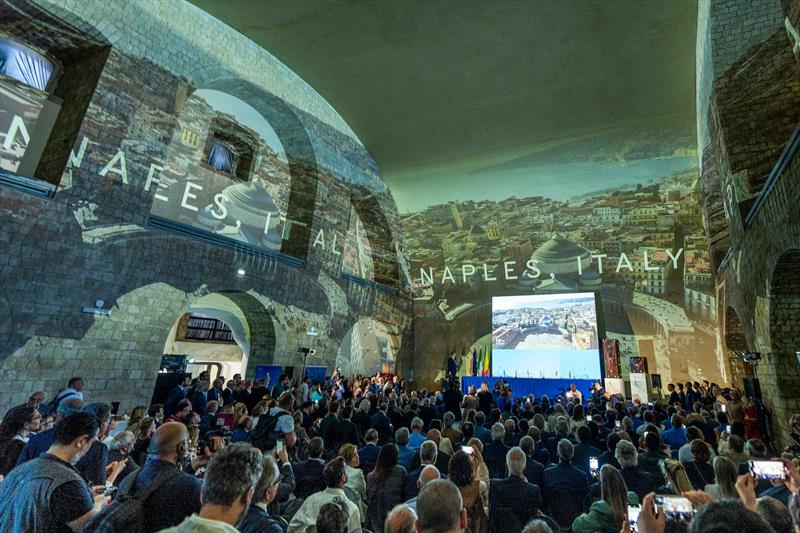 Louis Vuitton 38th America's Cup - Naples Presentation event, Castel dell'Ovo  - May 28, 2025 photo copyright Ian Roman / America's Cup taken at Naples Yacht Club and featuring the ACC class