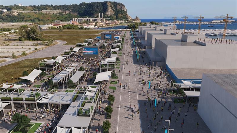 Naples Fanzone - Louis Vuitton America's Cup Venue - Naples - September 2025 - photo © America's Cup Media