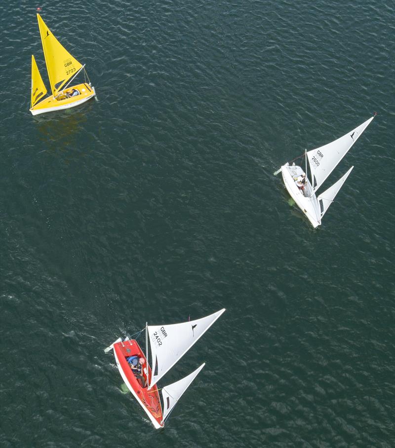 Hansa UK Nationals at Notts County photo copyright David Eberlin taken at Notts County Sailing Club and featuring the Hansa class