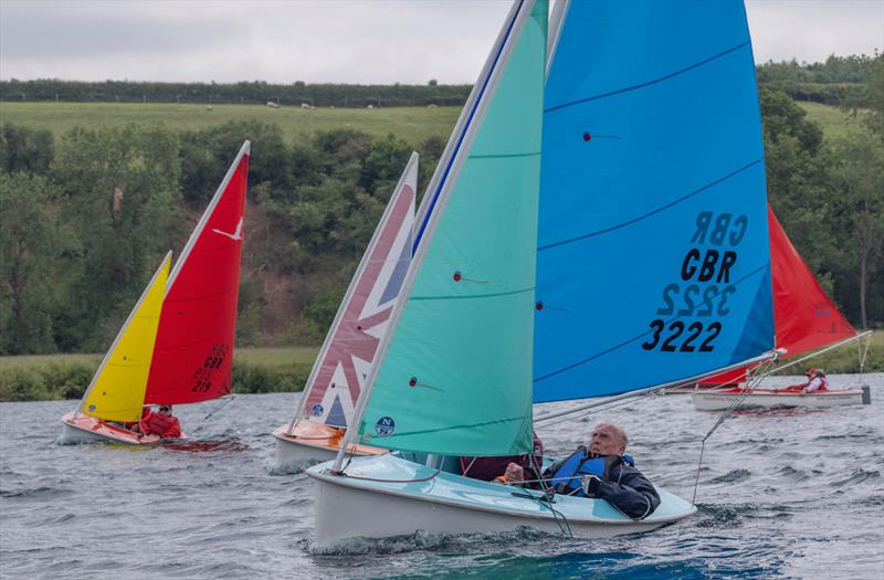 Simon Mahoney and Vicky Scotcher - Hansa UK Traveller Trophy Series event at Notts County photo copyright David Eberlin taken at Notts County Sailing Club and featuring the Hansa class