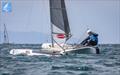 © Gordon Upton / www.guppypix.com Carolijn Brouwer, had a great time in tricky conditions .- Day 5 Predictwind A-Class Catamaran World Championships - Milford, NZ - November 16, 2025 © Gordon Upton / www.guppypix.com