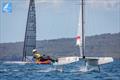 © Gordon Upton / www.guppypix.com Kuba leads Ravi in the first race .- Day 5 Predictwind A-Class Catamaran World Championships - Milford, NZ - November 16, 2025 © Gordon Upton / www.guppypix.com