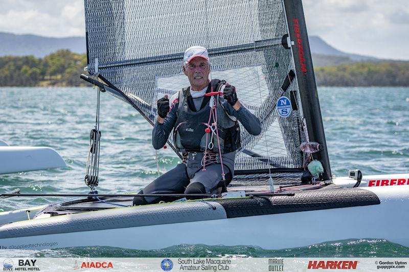 Australian A-Cat Nationals on Lake Macquarie Day 4 - Scott Anderson adds the Classic National Champion title, to his World title won in Toulon back in September - photo © Gordon Upton / www.guppypix.com