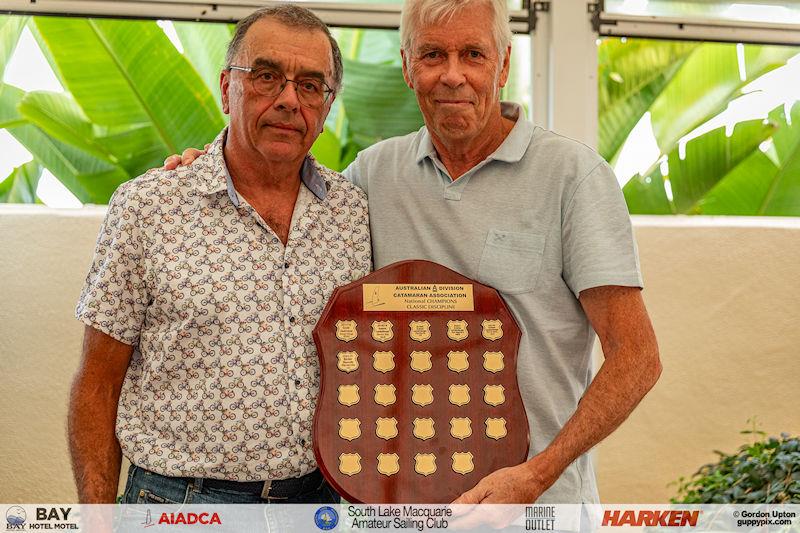 Australian A-Cat Nationals on Lake Macquarie Day 5 - Scott Anderson, 2024 Australian A-Cat Classic Champion - photo © Gordon Upton / www.guppypix.com