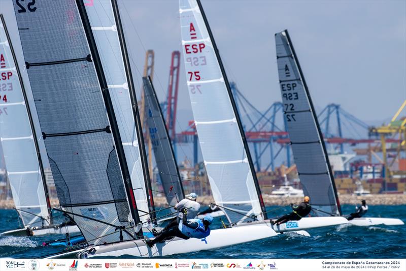Eurocup Series photo copyright Pep Portas / RCNV taken at Real Club Nautico Valencia and featuring the A Class Catamaran class