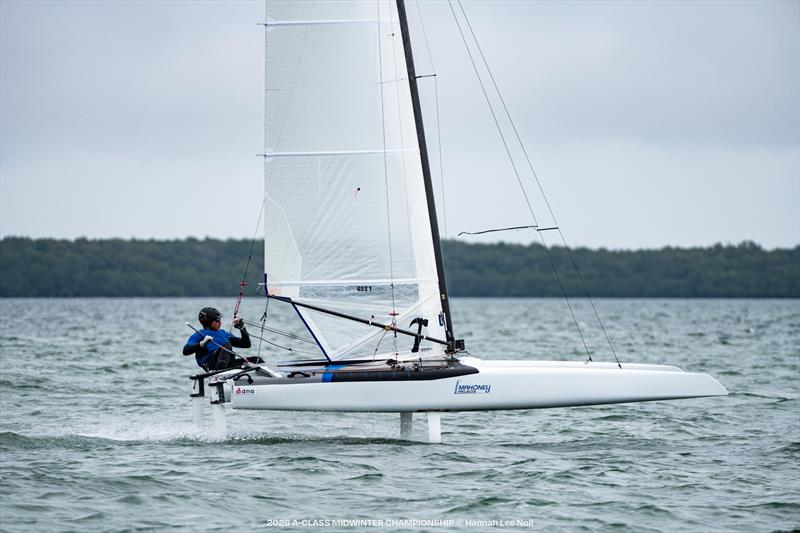 Bruce Mahoney full steam ahead - 2026 A-Class Midwinter Championship - Day 3 - photo © Hannah Lee Noll