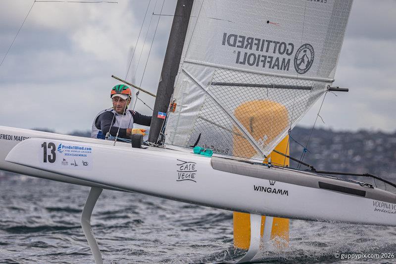 Italian Open Champion Lamberto Cesare is another sailor whose boat setup and prep is world class - photo © Gordon Upton / www.guppypix.com