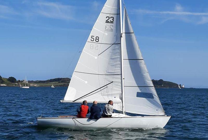 Troy - Ajax class at Falmouth Week 2021 photo copyright Lindsey Thomas taken at  and featuring the Ajax class