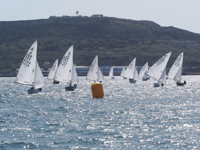 Close racing during the 2025 Noble Marine Albacore Nationals at the WPNSA - photo © David Beer