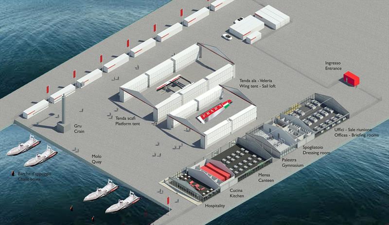 Luna Rossa Challenge is based in Cagliari, Sardinia, Italy - photo © Luna Rossa Challenge