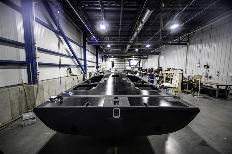 NYYC American Magic's AM38 was built in the team's facility at Bristol  - photo © Amory Ross