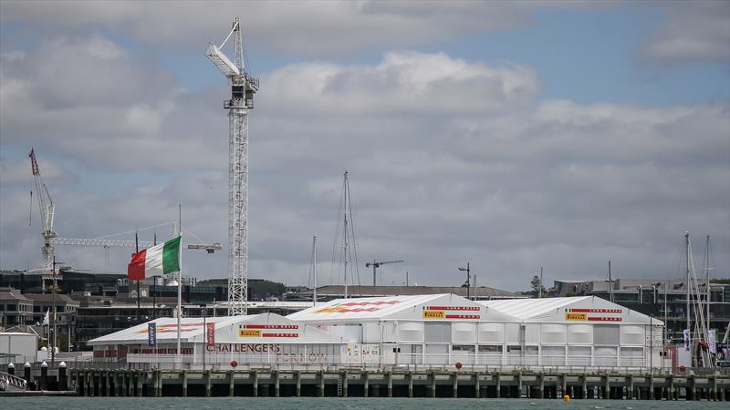 Luna Rossa Prada Pirelli base- December 2020 - Waitemata Harbour - Auckland - 36th America's Cup photo copyright Richard Gladwell - Sail-World.com / nz taken at Royal New Zealand Yacht Squadron and featuring the ACC class