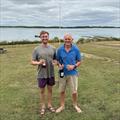 Jack Kilburn and Mark Barnes win the B14 Inlands at Grafham Water  © Jack Kilburn