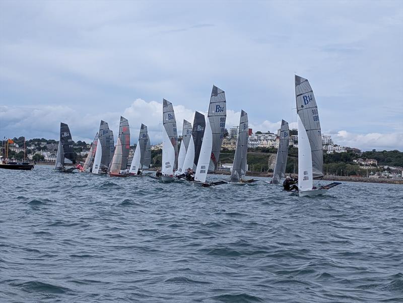Pathfinder Homes B14 European and Global Championships at Torbay Day 3 - photo © Royal Torbay Yacht Club