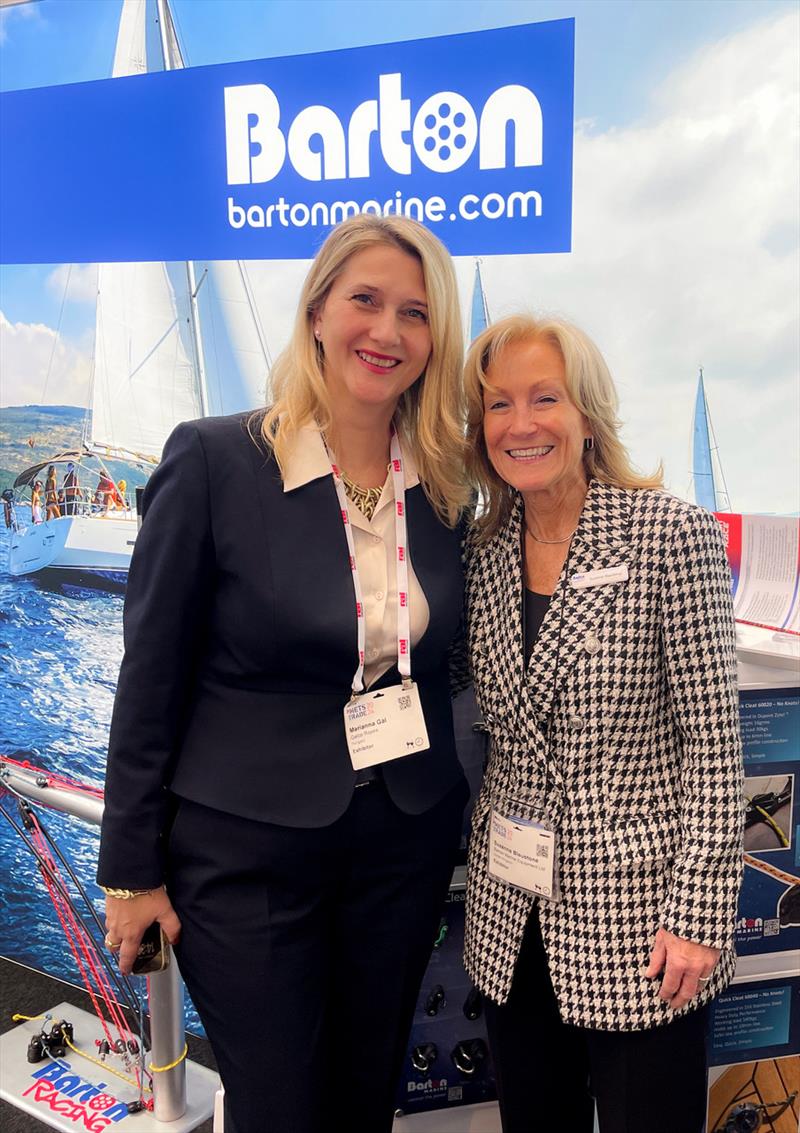 Mariann Gal and Suzanne Blaustone - photo © Barton Marine
