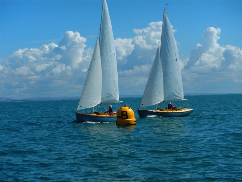 Bembridge Sailing Club mid-July Daily Keelboat Racing - 21st July 2025 photo copyright Mike Samuelson taken at Bembridge Sailing Club and featuring the Bembridge One Design class
