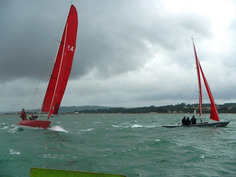 Bembridge Sailing Club mid-July Daily Keelboat Racing - 20th July 2025 photo copyright Mike Samuelson taken at Bembridge Sailing Club and featuring the Bembridge Redwing class