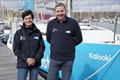 Dame Ellen MacArthur, CEO Frank Fletcher and Kalooki © Tom Steventon