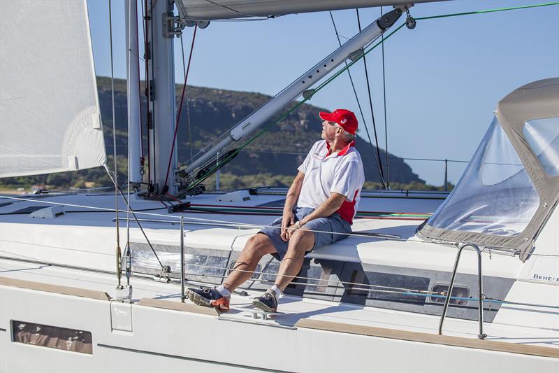 Happy days, even if no one else joined you on the rail… 2022 Beneteau Pittwater Cup photo copyright John Curnow taken at Royal Prince Alfred Yacht Club and featuring the Beneteau class