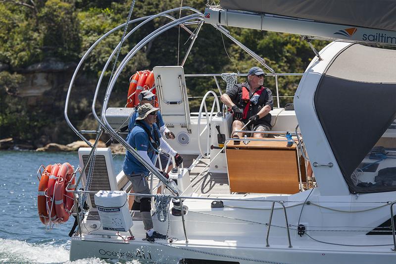 Focus on board Freedom photo copyright John Curnow taken at Cruising Yacht Club of Australia and featuring the Beneteau class